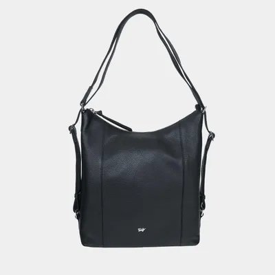 Zdjęcie produktu dla Plecok HANNA Hobo, czarny, damski - skóra