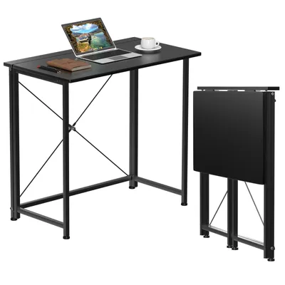 Produktbild von Computertisch Schreibtisch Klapptisch Gaming Tisch Büro und Zuhause Bürotisch aus MDF 80×45cm