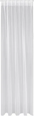 Produktbild von Gardine TONIA weiß 140x300 cm Kräuselband Tunnelzug Tunneldurchzug