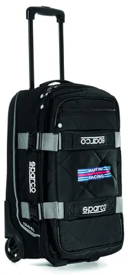 Image de Sparco 016438MRSI Car Trolley Travel Martini Racing Noir/Gris