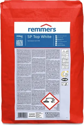Produktbild von REMMERS Sanierputz Altweiß SP TOP WHITE WTA Mörtel 20 KG