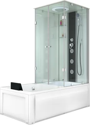 Produktbild von Whirlpool Dusche Kombination K05-L00-WP Duschtempel 180x90 cm