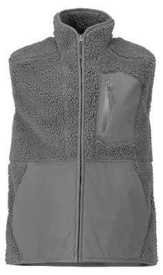 Immagine prodotto di Gilet in pelliccia di fibra con zip grigio antracite, taglia L MASCOT 22465-682-89