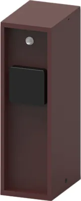 Produktbild von Novatool 1x Steckdosensäule 3-fach außen Braun Edelstahl eckig IP44 mit Dämmerungssensor Steckdose Aussen Gartensteckdose Outdoor Steckdosensäule Garten Steckdosenturm (Elektro)