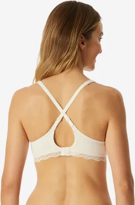 Produktbild von Schiesser Damen Bügel-BH Unique Baumwolle - off-white - Größe 75A