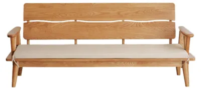 Productafbeelding van Bankkussen voor buiten, waterafstotend, voor terrasmeubels, 5 cm dik (kaki, 200 x 40 x 5 cm)