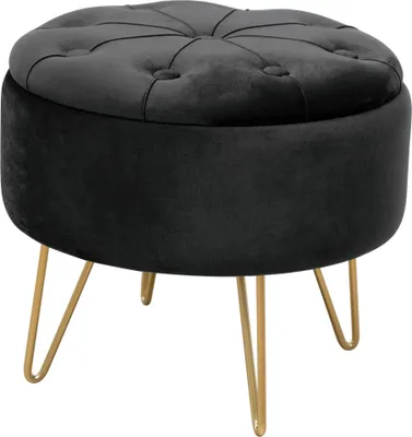 Obrázok produktu pre Akord Puf Caro Noir 38X38X33 Cm