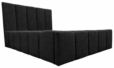 Zdjęcie produktu dla Panel tapicerowany ścienny 3D 90x15 cm - Poduszka ścienna - Zagłówek łóżka - Wezgłowie - Panel dekoracyjny Czarny