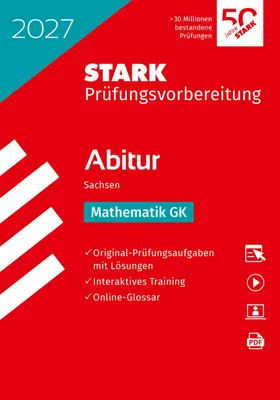 Produktbild von STARK Mathematik GK - Abitur 2027 Sachsen - Prüfungsvorbereitung