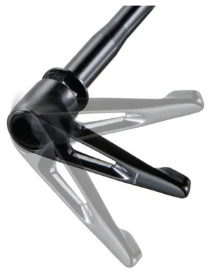 Productafbeelding van Steekas fiets M12 x 1,0 - 148/180 mm - Zwart