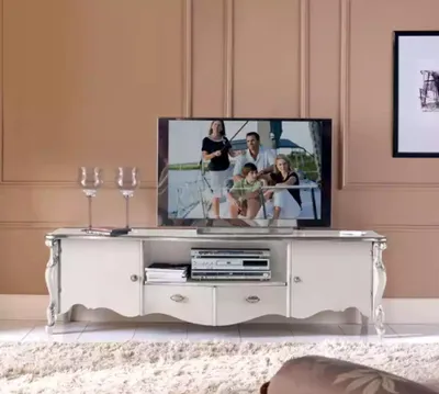 Obrázek produktu pro Designová rtv tv komoda boční nízká deska skříňka obývací pokoj police