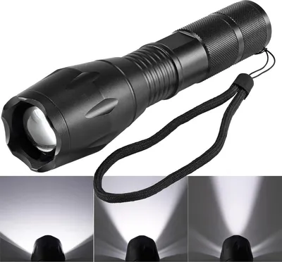 Produktbild von ChiliTec 22106 LED-Taschenlampe "CTL10 Zoom" 10W ØxL 136x37mm, Zoomfunktion, 350 Lumen