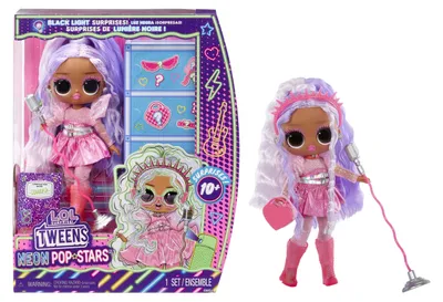 Produktbild von L.O.L. Surprise! Tweens Neon Pop Stars - Kitty K, Modepuppe, Weiblich, 4 Jahr(e), Junge/Mädchen, Mehrfarbig