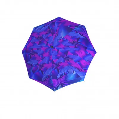 Produktbild von Knirps T.200 Duomatic Regenschirm Taschenschirm Schirm sturmfest waves ice