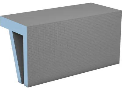 Image de wedi Sanoasa banquette de douche H.38 cm x l.90 cm
