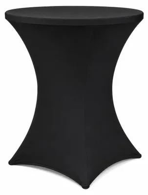 Produktbild von Linder Exclusiv Tischhusse für Bartisch Schwarz