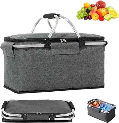 Produktbild von Famanu Isolierkorb 18 Liter - Grau