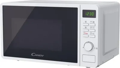 Obrázek produktu pro Candy Idea CMGA20SDLWLI, Pracovní deska, Mikrovlnná trouba s grilem, 20 l, 700 W, Vestavěný displej, Knoflíky, Otočné