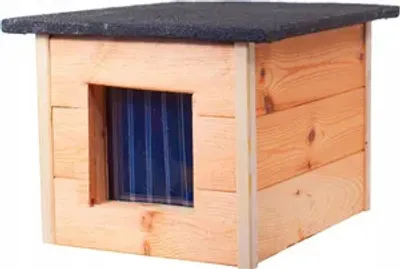 Obrázok produktu pre Domček pre mačku, búda pre mačky, jaskyňa pre mačky, nábytok pre mačky 57x47x48cm; Prirodzené