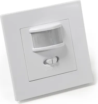 Produktbild von Bewegungsmelder McShine "LX-23" 240V, max. 500W, UP, weiß, matt