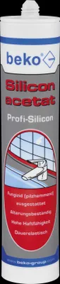 Produktbild von beko Silicon acetat Sanitär-Silikon      Transparent