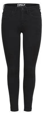 Produktbild von ONLY Damen ONLY Skinny Ankle Jeans Black Denim Hose ONLKENDELL Röhrenjeans Größe: S / 34L