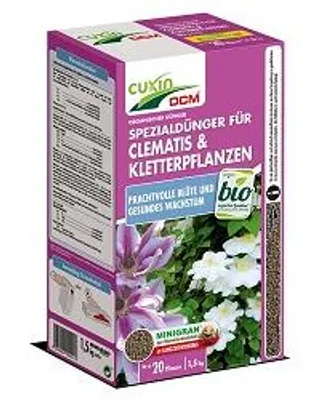 Produktbild von Cuxin DCM Spezialdünger für Clematis & Kletterpflanzen 1,5 kg