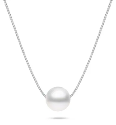 Produktbild von Charmante silberne Perlenkette NCL99W