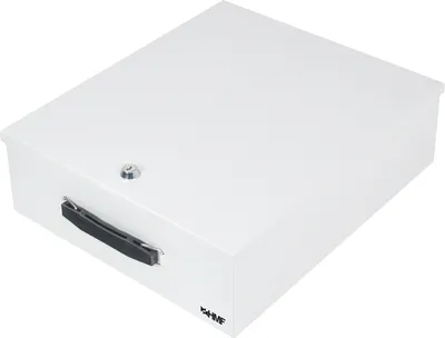 Produktbild von HMF 142-07 Dokumentenkassette Din A4, Dokumentenbox, 39,5 x 32,5 x 12 cm, lichtgrau