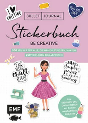 Obrázek produktu pro Bullet Journal - Stickerbuch - Be creative