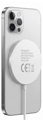 Immagine prodotto di Mayaxess, caricabatterie magnetico MagSafe da 15 W per iPhone 13 / 13 Mini / 13 Pro / 13 Pro Max, bianco