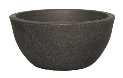 Produktbild von Blumenschale geli Rimini Kunststoff Ø 39,5 cm H 17 cm anthrazit