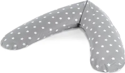Produktbild von Theraline Stillkissen Comfort Big Stars Grey