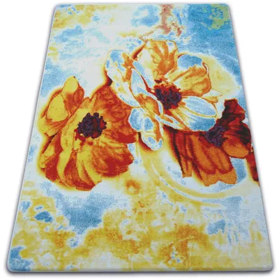 Image de Tapis PEINT - F516 crème multicolore 140x190 cm