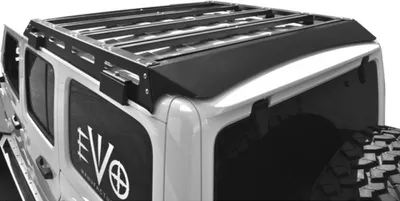 Zdjęcie produktu dla EVO MFG Trail Roof Rack czarny bagażnik dachowy Jeep Wrangler JL Unlimited 18-