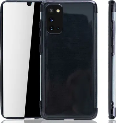 Immagine prodotto di Custodia per cellulare Samsung Galaxy A31, colore nero, trasparente, in TPU (silicone), con protezione posteriore