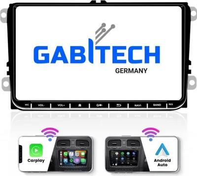 Produktbild von 9 zoll Android 13 Autoradio GPS WIFI AUX USB Für VW Golf 5/6 V VI, Passat B6, Tiguan, Polo, Jetta, Touran, Candy, Shran, EOS, Skoda Fabia, Octavia