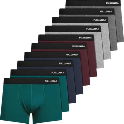 Produktbild von Boxershorts Herren 10er-Pack, Baumwolle, für den Alltag