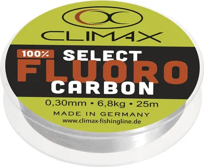 Produktbild von Climax Angelschnur Select Fluorocarbon (transparent, 25 m)