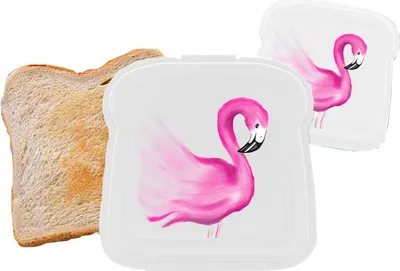 Brotdose Flamingo