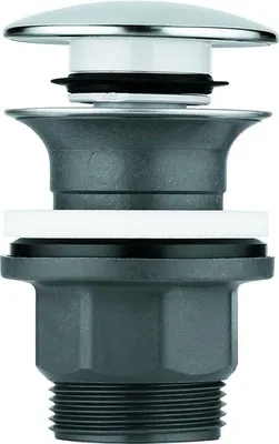 A plumbing drain assembly with a pop-up stopper.
