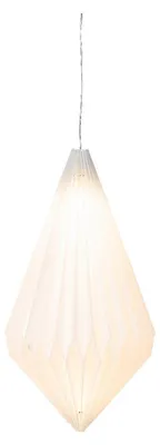 Produktbild von LED-Ornament - 25 x 42 cm - Weiß - Kunststoff - batteriebetrieben