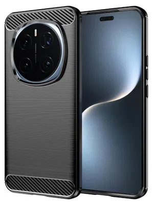 Produktbild von Techsuit Carbon Silicone Hülle für Honor Magic7 Pro – schwarz