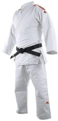 Produktbild von adidas Judoanzug J650 Contest Weiß/Rot-190cm