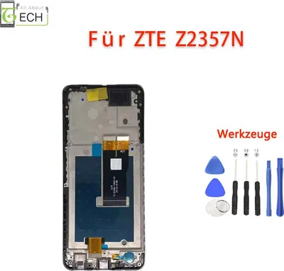 Produktbild von Original ZTE Blade A75 5G Z2357N LCD Display mit Rahmen Bildschirm Touchscreen