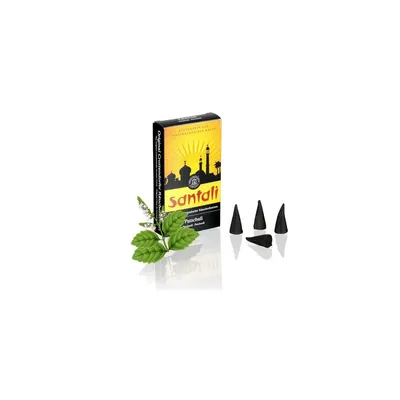 Produktbild von Crottendorfer Räucherkerzen - Santali Patschuli von Crottendorfer