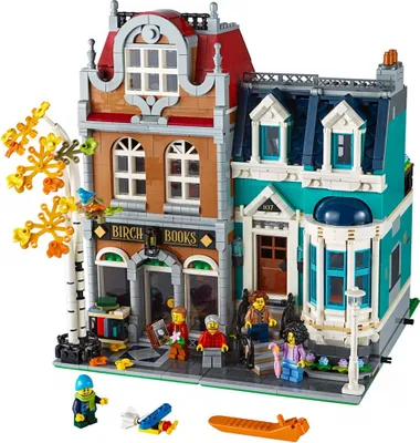 Zdjęcie produktu dla LEGO Creator Expert Bookshop Building Set, Zestaw do budowania, 16 lat(a), 2504 szt., 2,94 kg