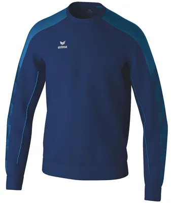 Produktbild von Erima Evo Star Sweatshirt New Navy/Mykonos Blue