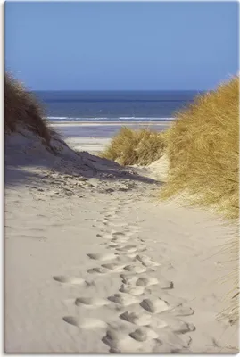 Produktbild von ARTland Leinwandbild Weg zum Strand II Größe: 20x30 cm