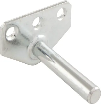 Produktbild von JUNIE Dreieckplatte mit Tragstift 45 x 31 mm, ø 8 mm, Stahl blau verzinkt